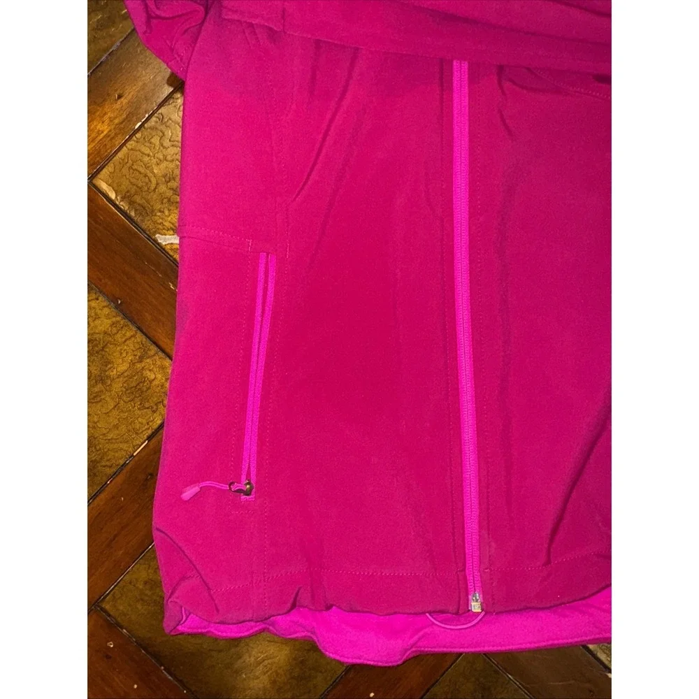 The North Face Womens Size Small Windwall Jacket Fuschia Pink